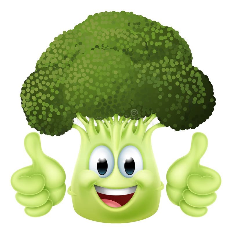 brócolis vegetal de desenho animado bonito colorido 9665821 PNG