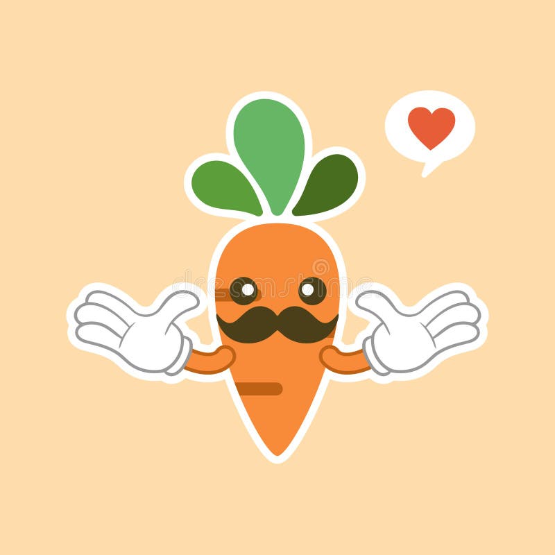 fofa desenho animado vegetal personagens definir. kawaii rostos do raízes,  cenoura, brócolis, tomate, Pimenta para crianças vetor vegie Comida  ilustração coleção. infantil vegano personagens 20230951 Vetor no Vecteezy