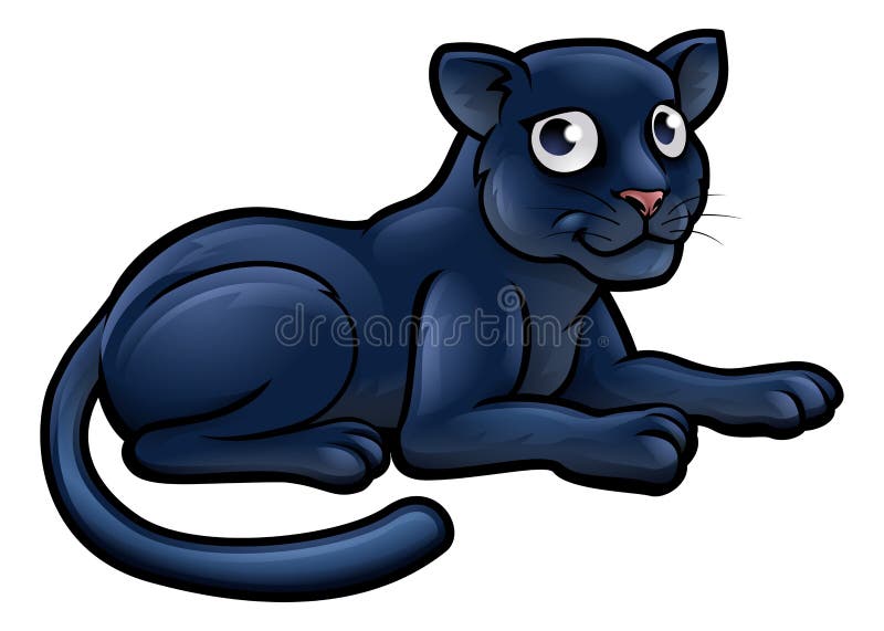 Personaje De Dibujos Animados De La Pantera Negra Ilustración del Vector - Ilustración de sonriente, grande: 92095798 Personaje De Dibujos Animados De La Pantera Negra Ilustración del Vector - Ilustración de sonriente, grande: 92095798