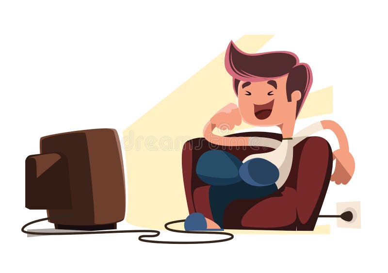 Personaje De Dibujos Animados De Observación Del Ejemplo De La Televisión Del Hombre Stock de ilustración - Ilustración de negocios, cine: 51824126 Personaje De Dibujos Animados De Observación Del Ejemplo De La Televisión Del Hombre Stock de ilustración - Ilustración de negocios, cine: 51824126