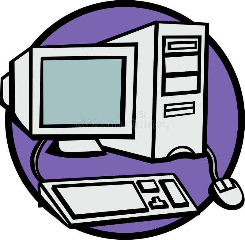 Personal-Computer lizenzfreie abbildung