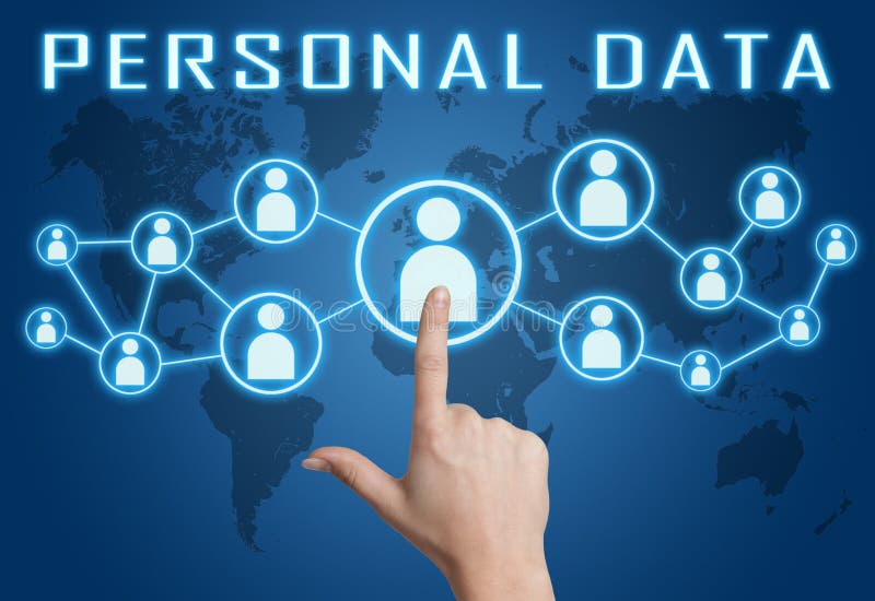 Personal Data royalty free stock photos