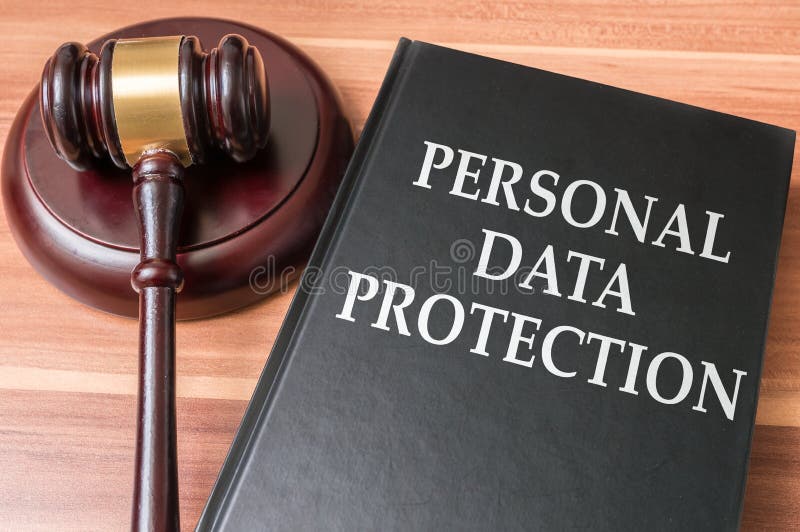 Personal data protection and security concept stock photos