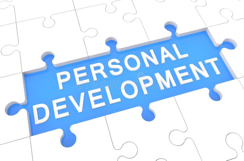 Personal Development royalty free illustration