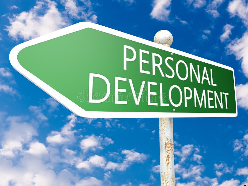 Personal Development royalty free illustration