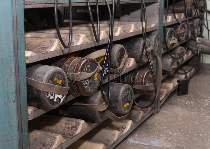 Personal Protective Equipment Used by Miners Stock Photo Image of