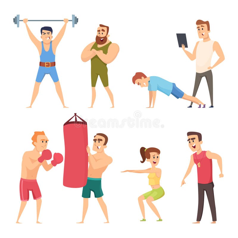 Personal Trainer Stock Illustrations 2 981 Personal Trainer Stock Illustrations Vectors Clipart Dreamstime