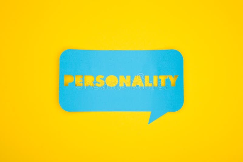 Personality Word Cloud Hand Sphere Concept Stock Image Image of