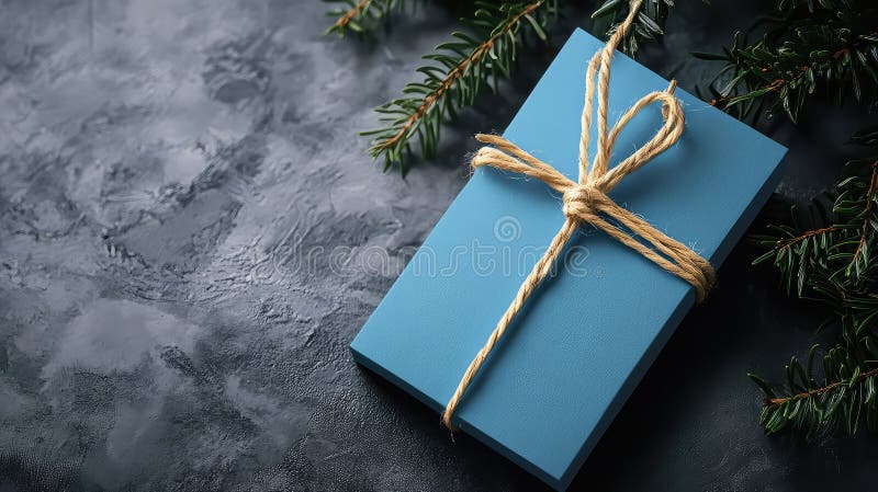 Personalized gift tag graphic royalty free illustration