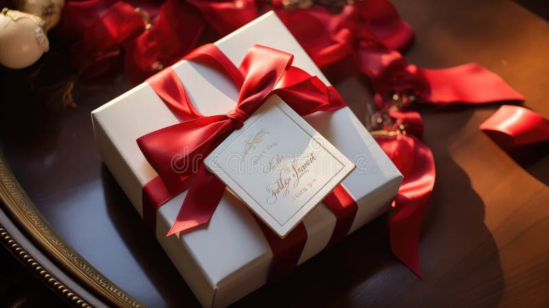 Personalized gift tag transparent vector illustration