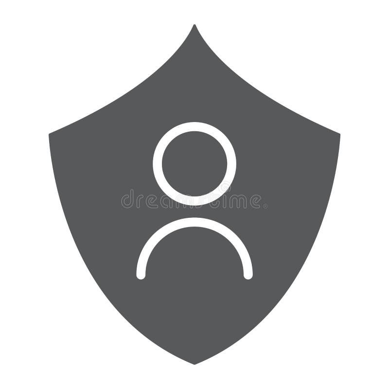 Personenschutz Glyphikone, Privatsphäre und Sicherheit, Datenschutzzeichen, Vektorgrafik, ein festes Muster auf einem weißen vektor abbildung Personenschutz Glyphikone, Privatsphäre und Sicherheit, Datenschutzzeichen, Vektorgrafik, ein festes Muster auf einem weißen vektor abbildung