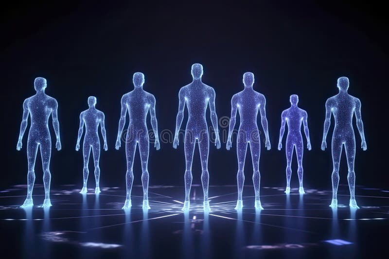 3D People In Virtual Space.Generate Ai. 3D People In Virtual Space.Generate Ai