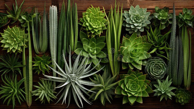 Perspective aloe top view stock illustration. Illustration of generated ...