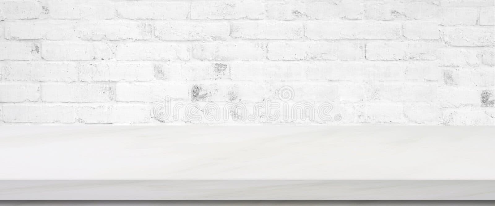 Perspective Marble Table Surface and White Wall Background, White Marble  Table Top for Kitchen Product Display Background, Empty Stock Image - Image  of design, retro: 229806391