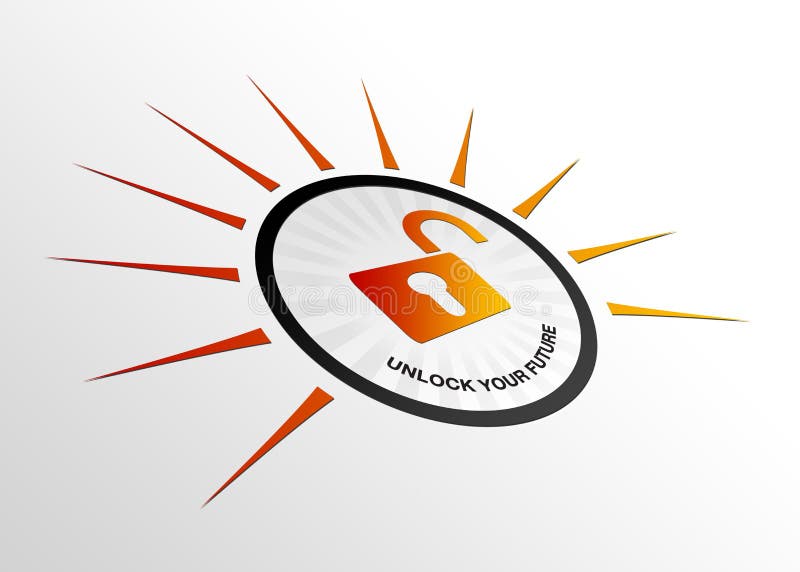 Perspective Unlock Your Future Stock Illustration Illustration Of Achievement Happy 18144477