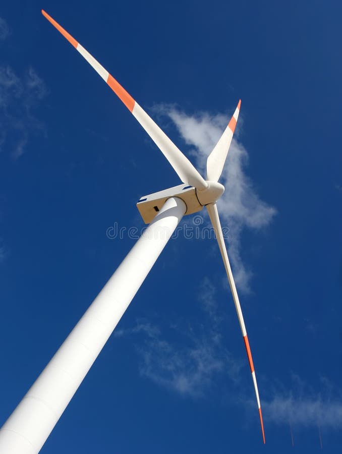 Perspective of wind mill