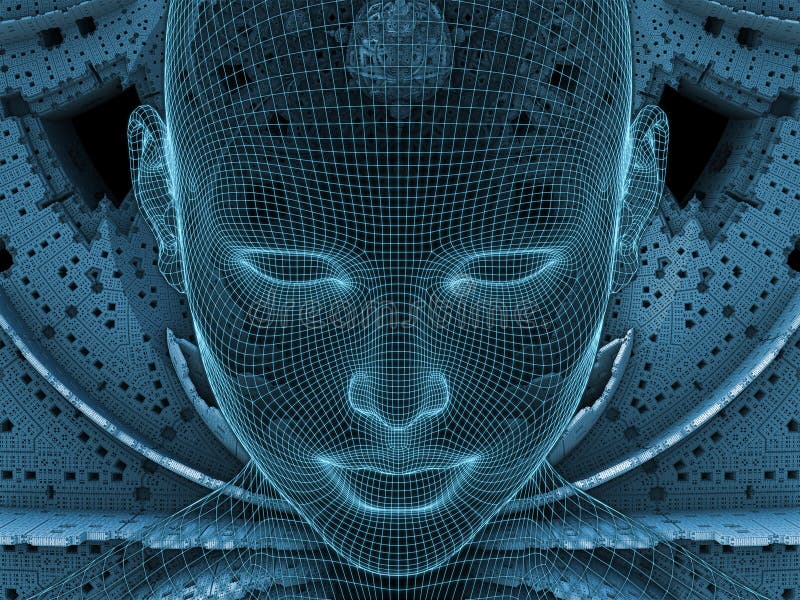 Perspectives of Digital Identity stock illustration
