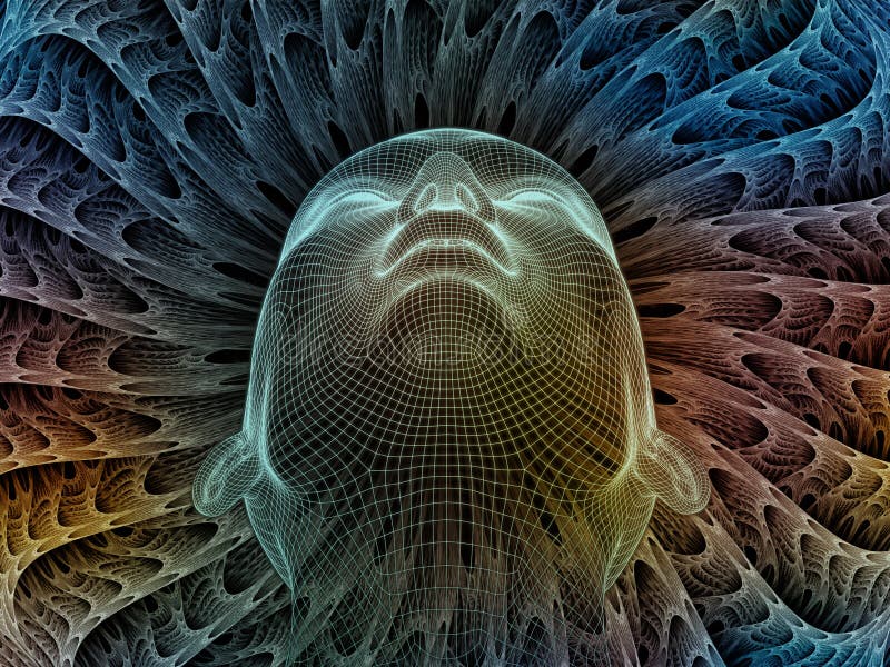 Perspectives of Digital Identity stock illustration