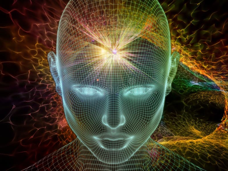 Perspectives of Digital Identity royalty free illustration