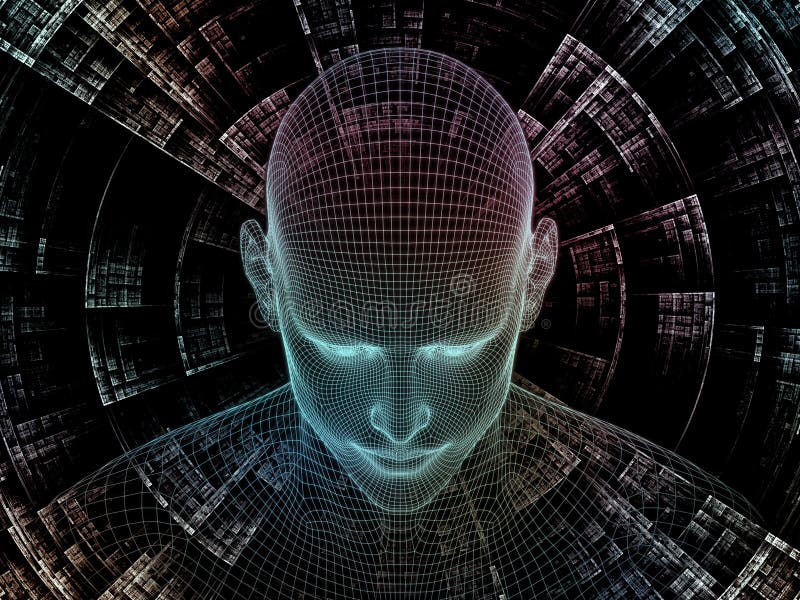 Perspectives of Digital Identity vector illustration