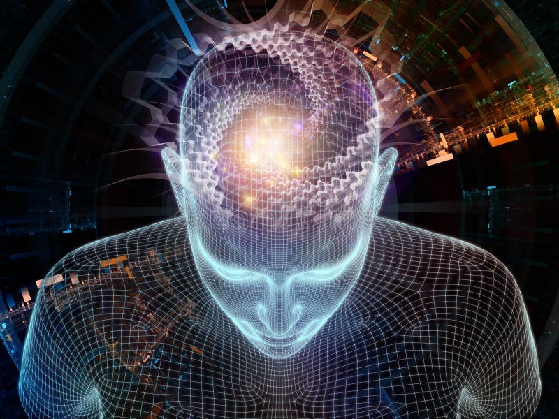 Perspectives of Digital Identity stock illustration