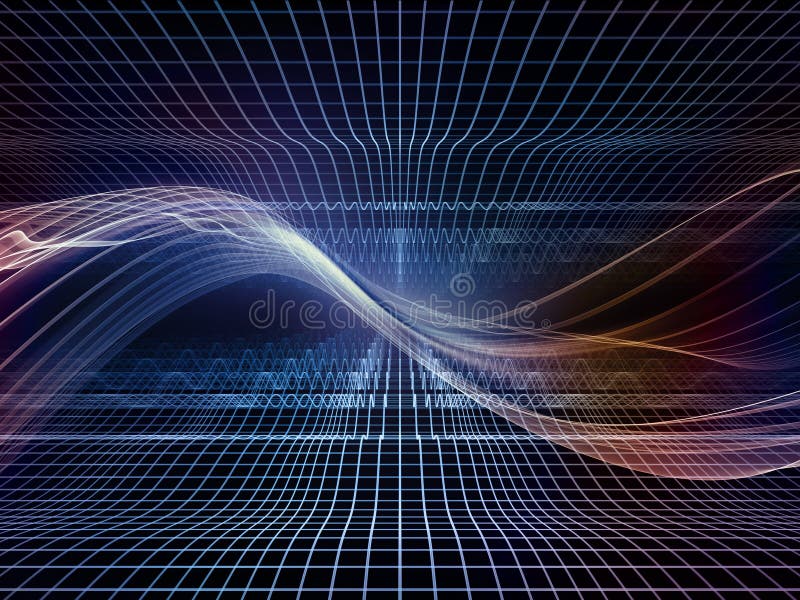 Perspectives of Fractal Realms vector illustration