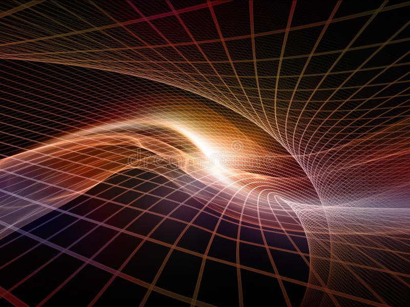 Perspectives of Fractal Realms vector illustration