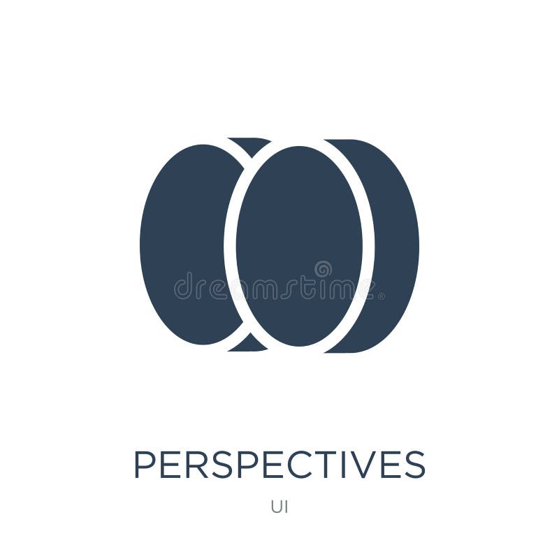 Perspectives icon in trendy design style. perspectives icon isolated on white background. perspectives vector icon simple and vector illustration