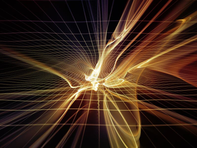 Perspectives of the Virtual World stock illustration