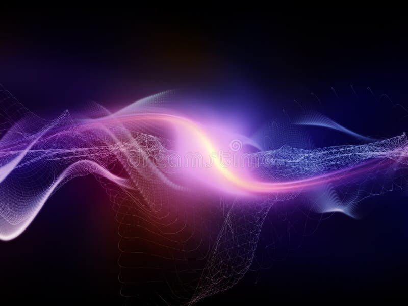 Perspectives of Virtual World royalty free illustration