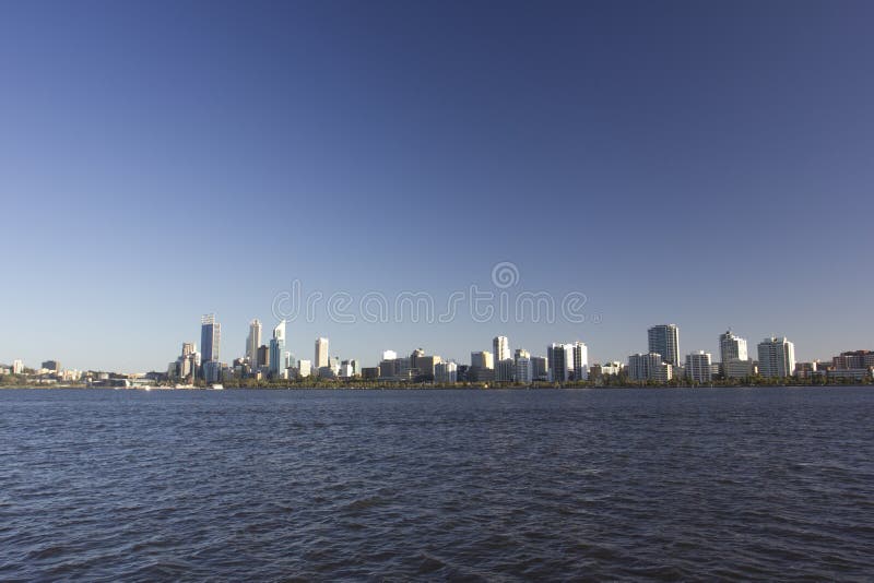 Perth skyline royalty free stock photos Perth skyline royalty free stock photos