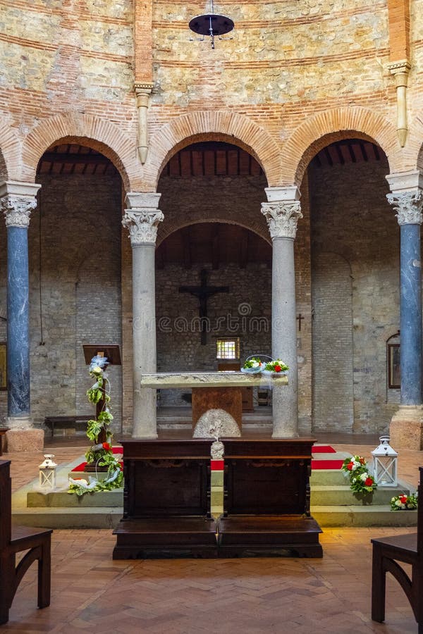 Perugia, Italien - Kirche Des Heiligen Todes Im XVI ...