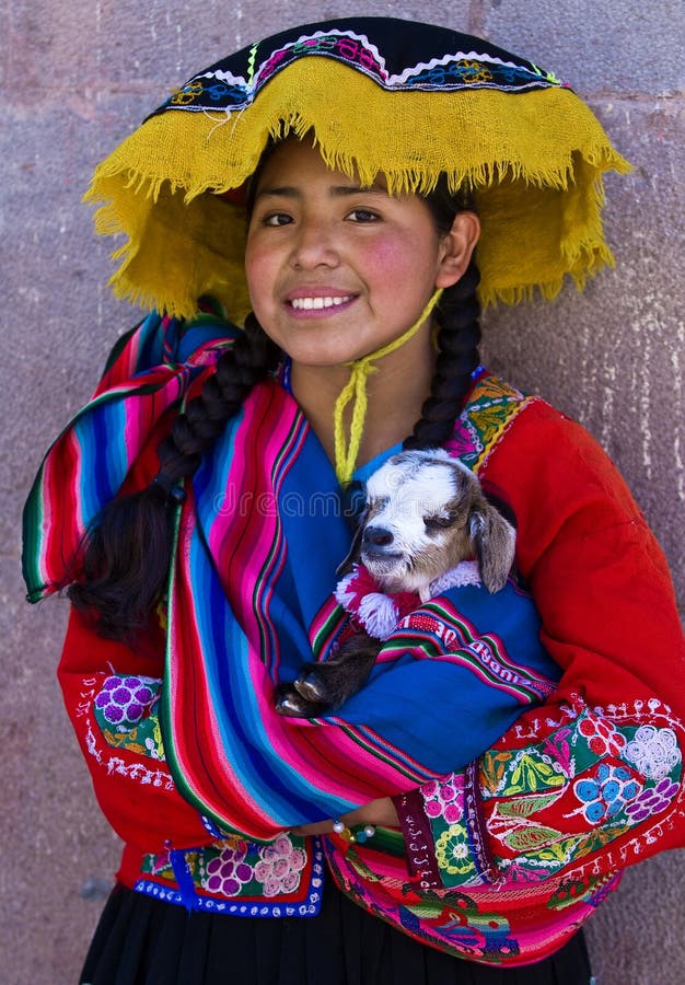Peruvian girl editorial photography. Image of cuzco, culture 21167462