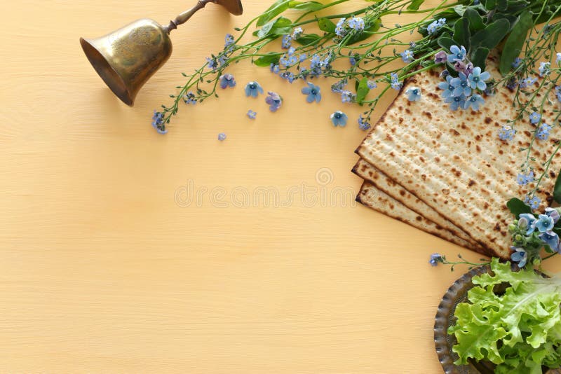 Pesah celebration concept jewish Passover holiday.