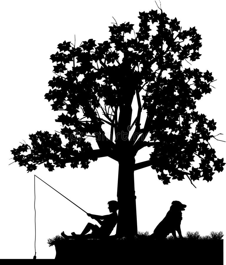 Pesca stock de ilustración