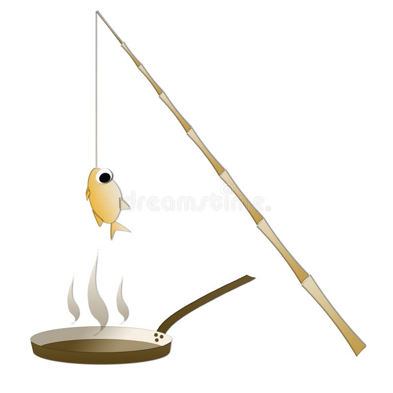 Pescados frescos ilustración del vector