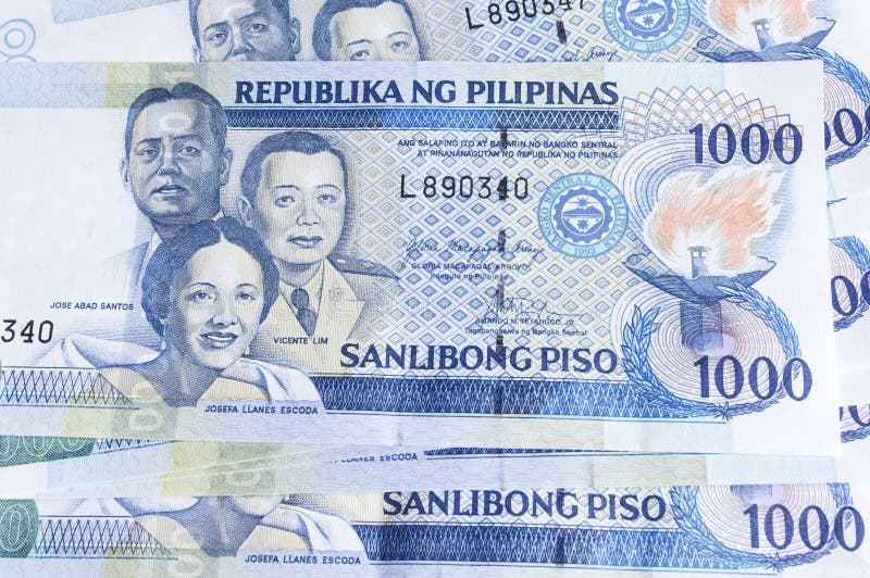 Peso de Filipinas fotos de stock royalty free Peso de Filipinas fotos de stock royalty free