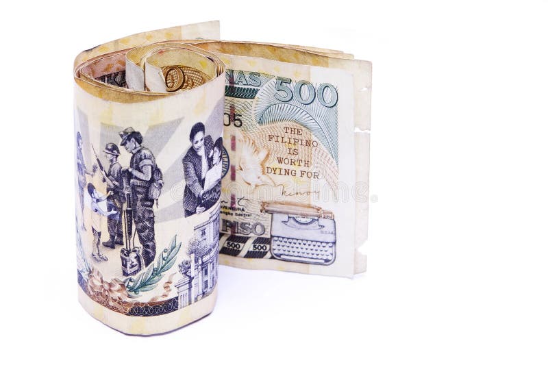 Peso filippino immagine stock libera da diritti Peso filippino immagine stock libera da diritti