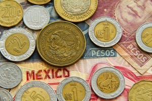 Pesos Mexicanos Stock Photo Image Of Coins Mexican 30509048