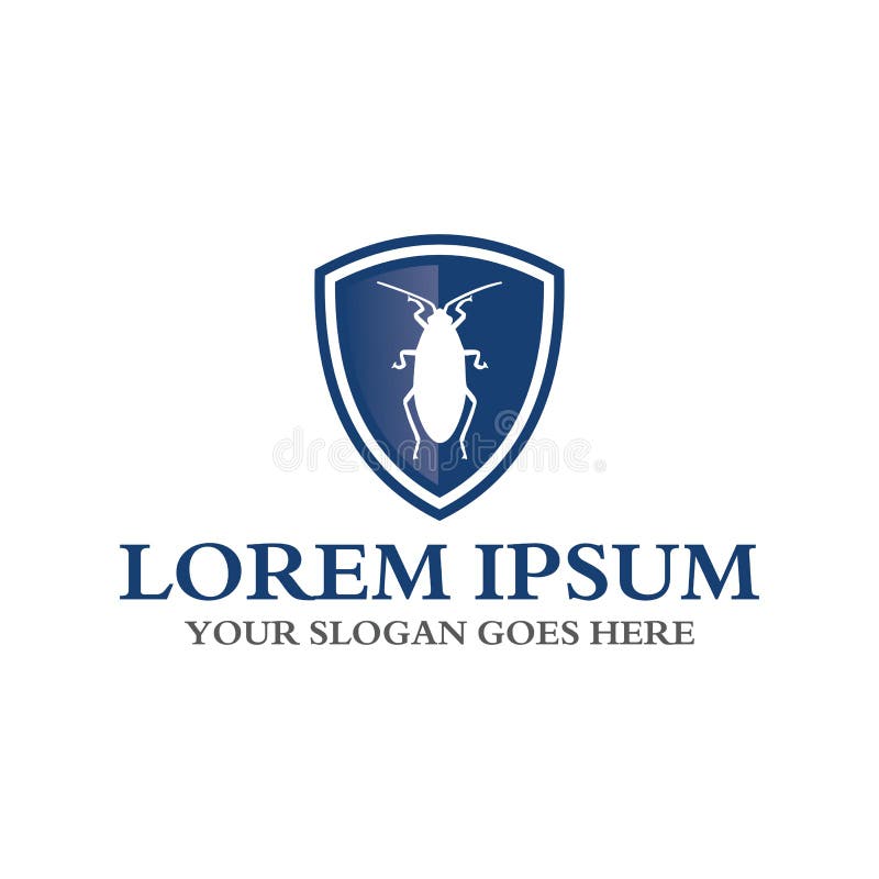 Home pest control logo , pest control logo royalty free illustration