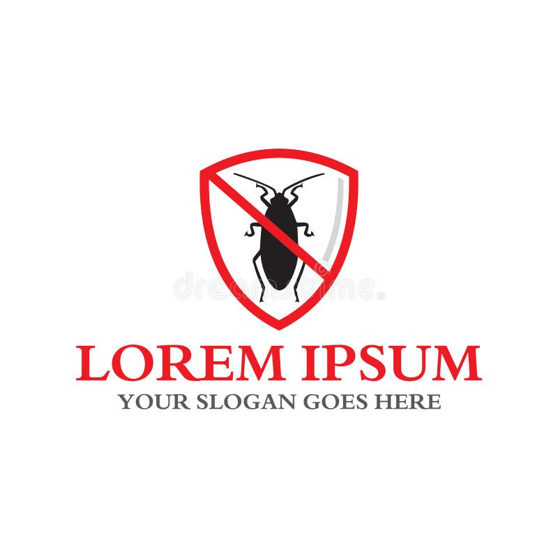 Home pest control logo , pest control logo vector illustration