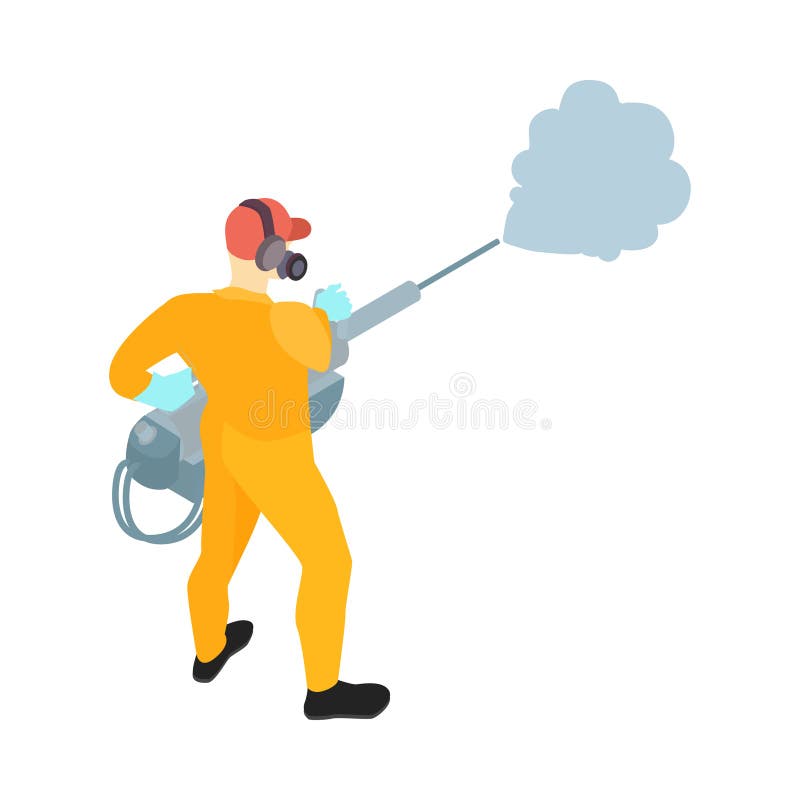 Pest Control Service royalty free illustration