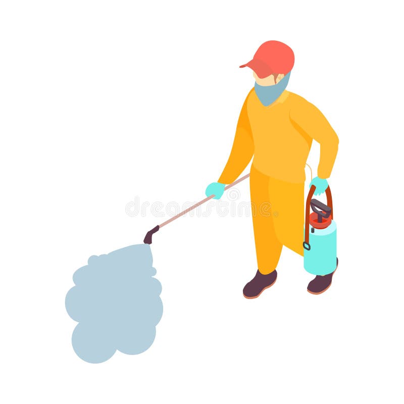 Pest Control Service stock illustration