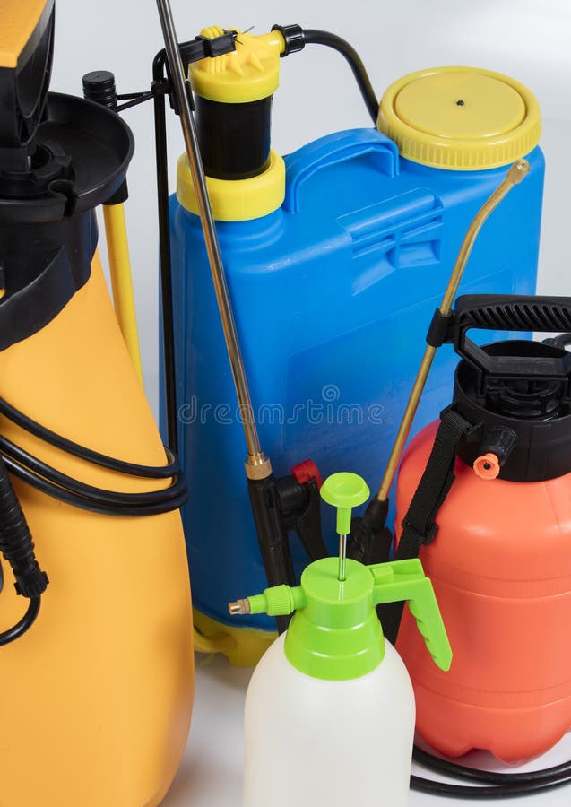 Pest control sprayers stock image. Image of exterminator 112184075