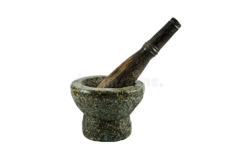 Pestle and Mortar stock image. Image of cooking, food 30619545
