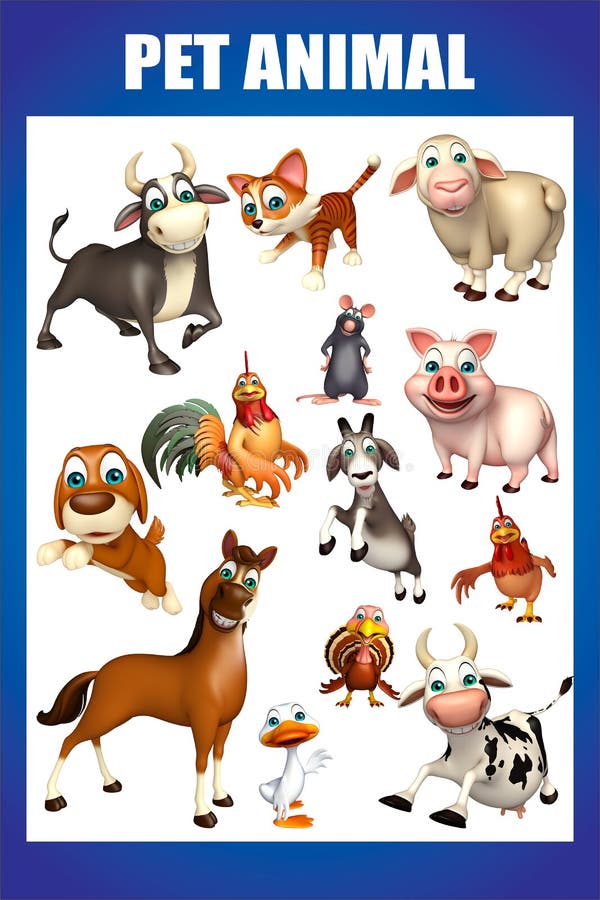 Pet animal chart stock illustration. Illustration of sheep - 70015663