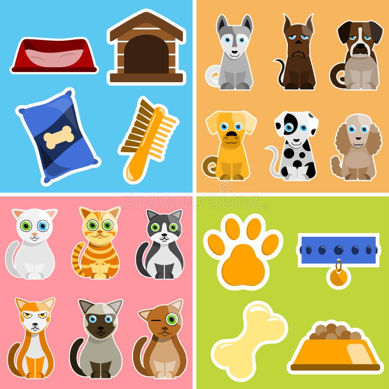 Pet animals and objects