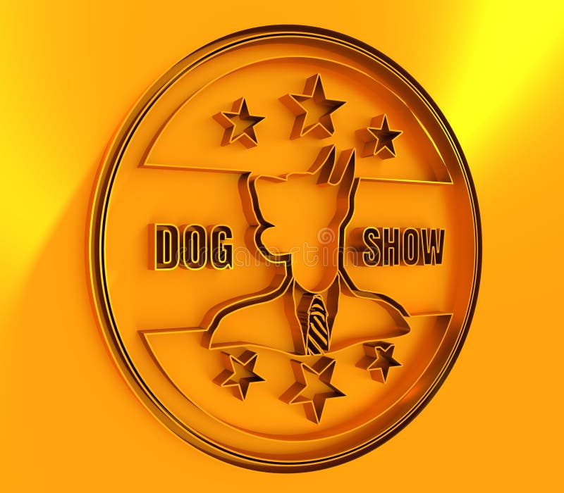 Pet emblem design. stock illustration. Illustration of head 147255132