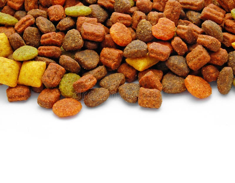 Pet food stock image. Image of meal, space, protein, background 15312653