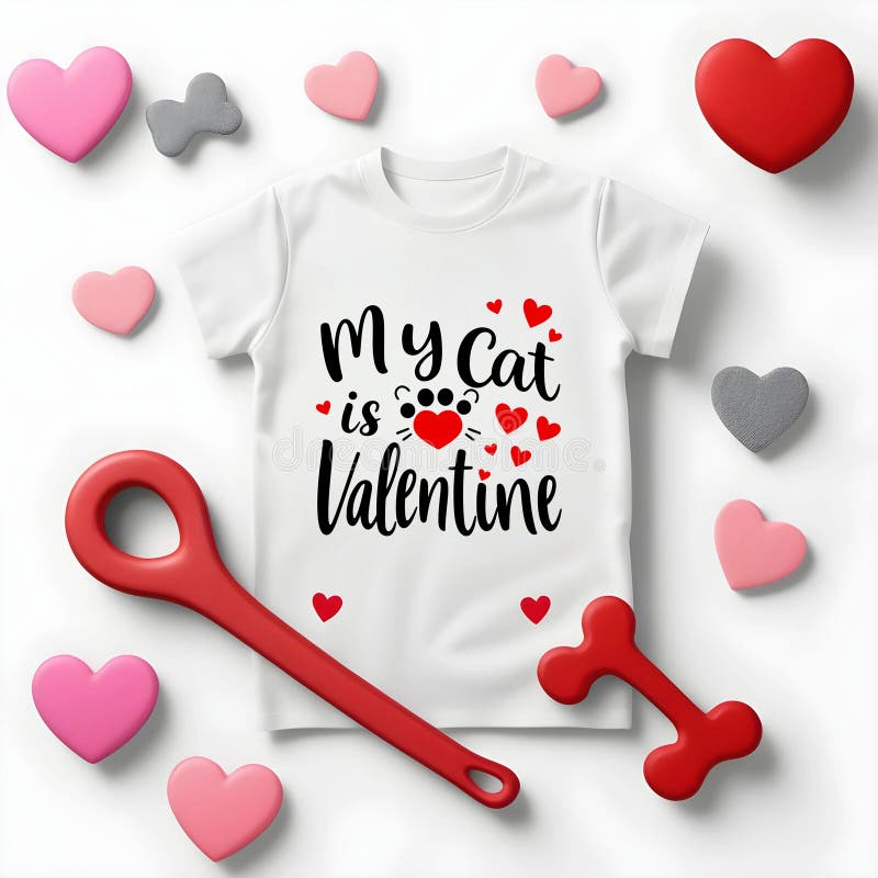 My Dog Is My Valentine Heart Paws For K9 Lovers T-Shirt My Dog Is My Valentine Heart Paws For K9 Lovers T-Shirt